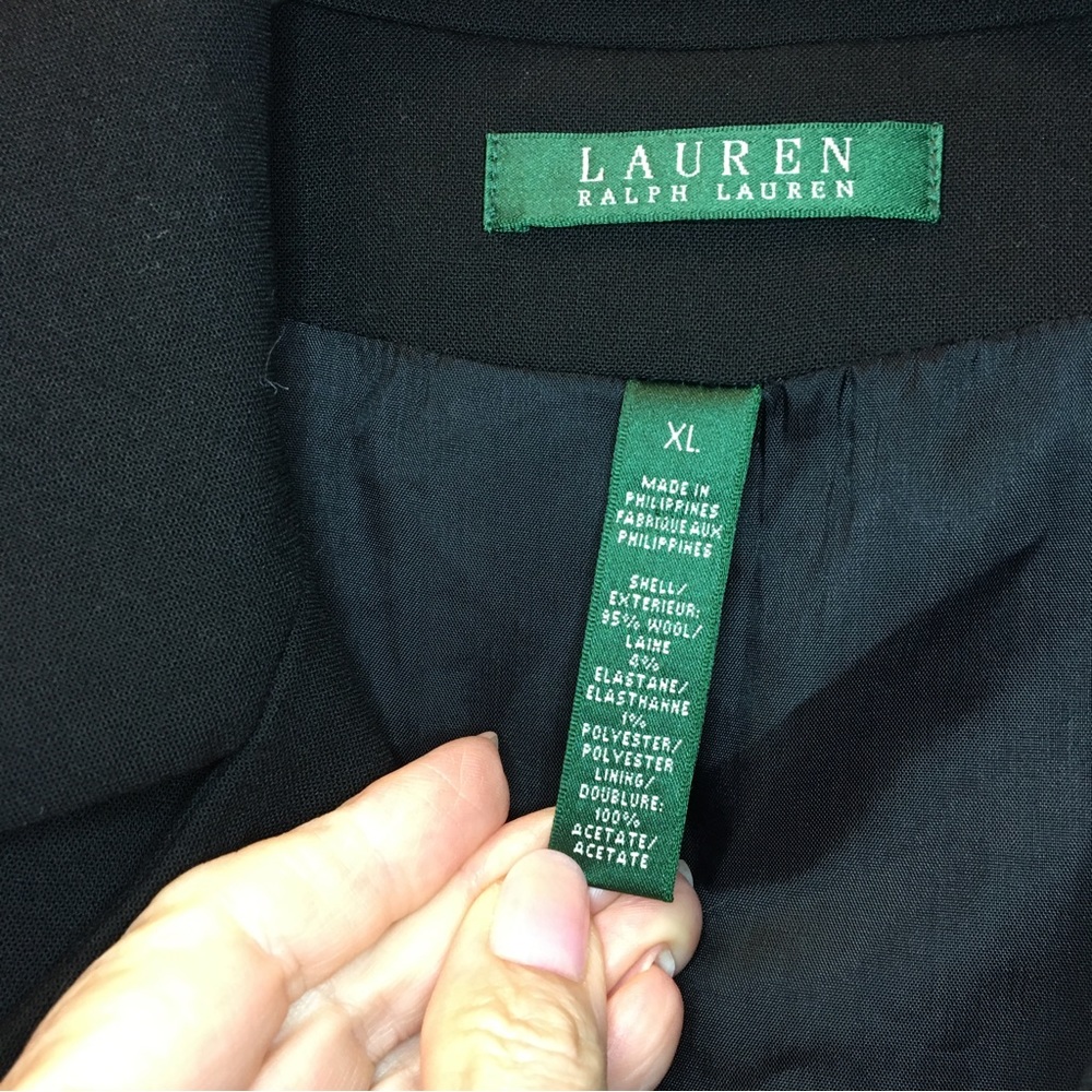 LAUREN Ralph Lauren Sz XL Double Breasted Coat - Picture 6 of 12